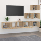 Wall-mounted TV Cabinet Sonoma Oak Engineered Wood 3114576