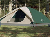 Camping Tent Dome 3-Person Green Waterproof 94409