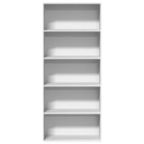 Book Cabinet White 80x30x189 cm Engineered Wood 3314669