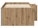 Kids'High Bed Frame 2 pcs Artisan Oak 90 x 190 cm 3422586