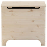 Storage Box with Lid RANA 60x49x54 cm Solid Wood Pine 4002335