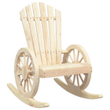 Rocking Adirondack Chairs 2 pcs Solid Wood Fir 3207119