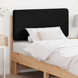 Upholstered Headboard Brown and Black 90 cm Solid Pine Wood 880090