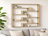 Wall Shelf Sonoma Oak 103 x 17 x 102 cm Engineered Wood 8015018