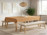 Table Cloth 5 pcs Rectangular Beige 110 x 160 cm 42040432