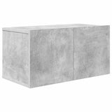 10 Piece TV Cabinet Set Concrete Grey Engineered Wood 3079144