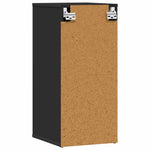 Shoe Cabinets 2 pcs Black 32x35x70 cm Engineered Wood 808957
