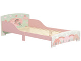 Toddler Bed Frame, Kids Bedroom Furniture for Ages 3-6 Years, Pink T3398P347983