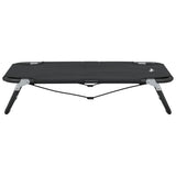 Dog Bed Foldable Anthracite Oxford Fabric and Steel 172604