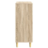 Drawer Cabinet Sonoma Oak 33 x 34.5 x 90 cm Engineered Wood 895077