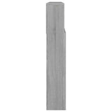 Headboard Cabinet Grey Sonoma 220x19x103.5 cm 817262
