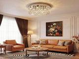 Crystal Chandeliers with 160 Crystal Pendants, 6-Light Ceiling Light for Living Bedroom Dining T3398P549935