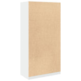 Wardrobe White 100x50x200 cm Engineered Wood 3307729