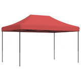 Foldable Party Tent Pop-Up Burgundy 440x292x315 cm 4004963