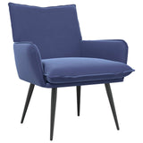 Armchair Police Blue Velvet 42047735