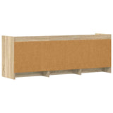 TV Cabinet 130 x 33 x 47 cm Sonoma Oak Engineered Wood 8011197