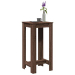 ZNTS Bar Table Brown Oak 51x50x103.5 cm Engineered Wood 854406