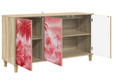 Sideboard AACHEN Sonoma 102 x 33 x 75 cm Engineered Wood 8006966