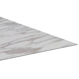 Self-adhesive PVC Flooring Planks 5.11 m White Marble 144872