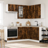 Kitchen Unit KALMAR 8 pcs Smoked Oak Engineered Wood 3438376