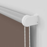 Roller Blind Blackout Coffee 150x230 cm Fabric Width 146.6 cm Polyester 4011086