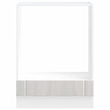 Oven Cabinet Lucca Grey Sonoma Engineered Wood 853763