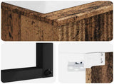 Wall-Mounted Wash Basin Old Wood 40 x 41 x 39 cm 890206