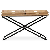 Console Table Solid Mango Wood 130x40x80 cm 244897