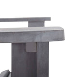 Adirondack Chair Solid Acacia Wood Grey 46322
