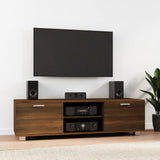 TV Cabinet Brown Oak 140x40.5x35 cm Engineered Wood 342628