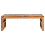 TV Stand 110x60x38 cm Solid Teak Wood 326176