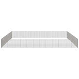 Free Range Animal Enclosure 48-Panel 54x80 cm Galvanised Iron 3321348