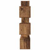 TV Cabinet Set Wall-mounted 6 pcs Old Wood Engineered Wood 3393246