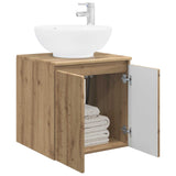 Wall-Mounted Sink Vanity Artisan Oak 49.5 x 44.5 x 65 cm 890451