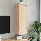 Wall Cabinet 30x30x100 cm Solid Pinewood 813505