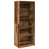 Wardrobe Old Wood 80x50x200 cm Engineered Wood 3307727