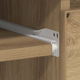 Desk Artisan Oak 90x45x76 cm Engineered Wood 861143