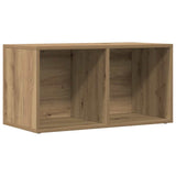 LP Storage Box Artisan Oak 69.5x34x36 cm Engineered Wood 855787