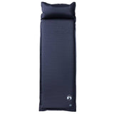 Self Inflating Camping Mattress with Pillow 1-Person Grey 4007133