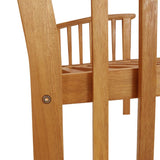 Garden Bench Natural Wood Solid Acacia Wood Medium Durable 310259