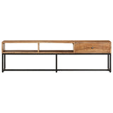 TV Cabinet 160x30x45 cm Solid Wood Acacia 337991
