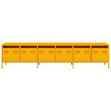 TV Cabinet Mustard Yellow 202x39x43.5 cm Cold-rolled Steel 3307152