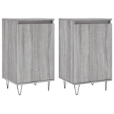 Sideboards 2 pcs Grey Sonoma 40x35x70 cm Engineered Wood 831065