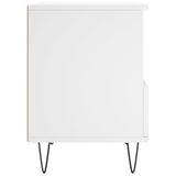 Bedside Cabinet White 40x35x50 cm Engineered Wood 830620