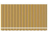 Retractable Awning Yellow, Grey and White 2.5 x 2 m 3418877