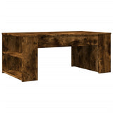 ZNTS Coffee Table Smoked Oak 102x55x42 cm Engineered Wood 831858