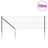Welded Wire Fence with Spikes 10 x 0.8 m 3350644