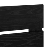 Headboard Black Oak Engineered wood 888206