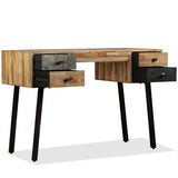 Writing Desk Solid Reclaimed Teak 110x50x76 cm 245402