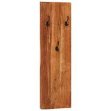 Wall-mounted Coat Racks 2 pcs 36x3x110 cm Solid Acacia Wood 337068